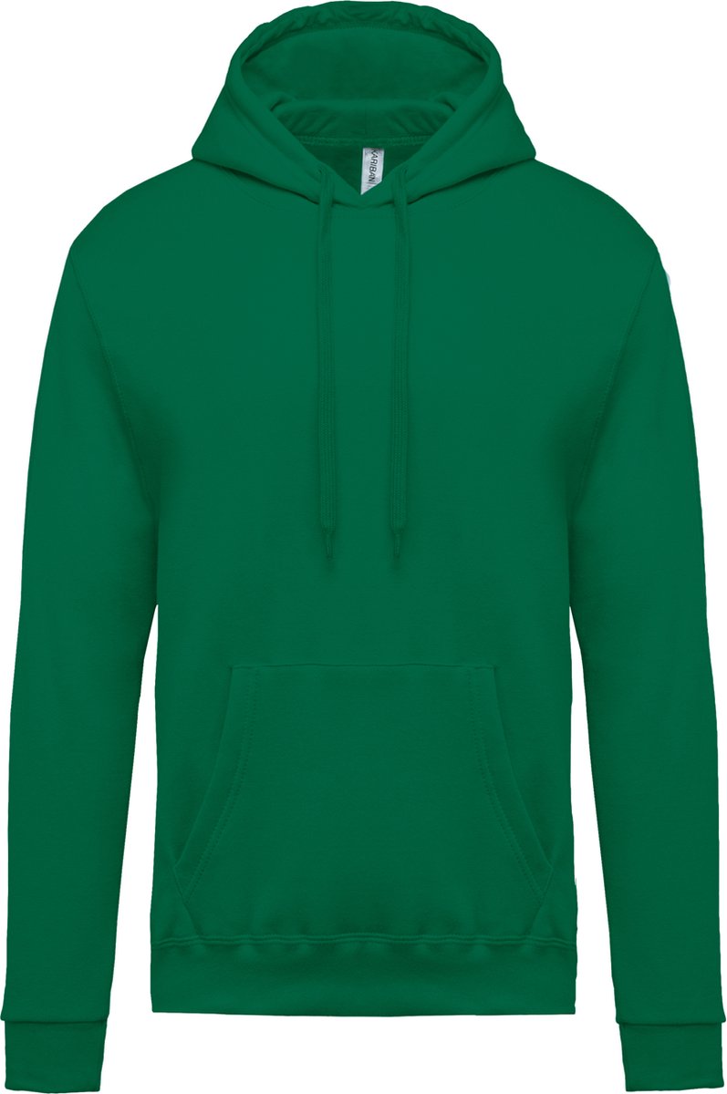 Kariban Herensweater met capuchon K476 - Kelly Green - S