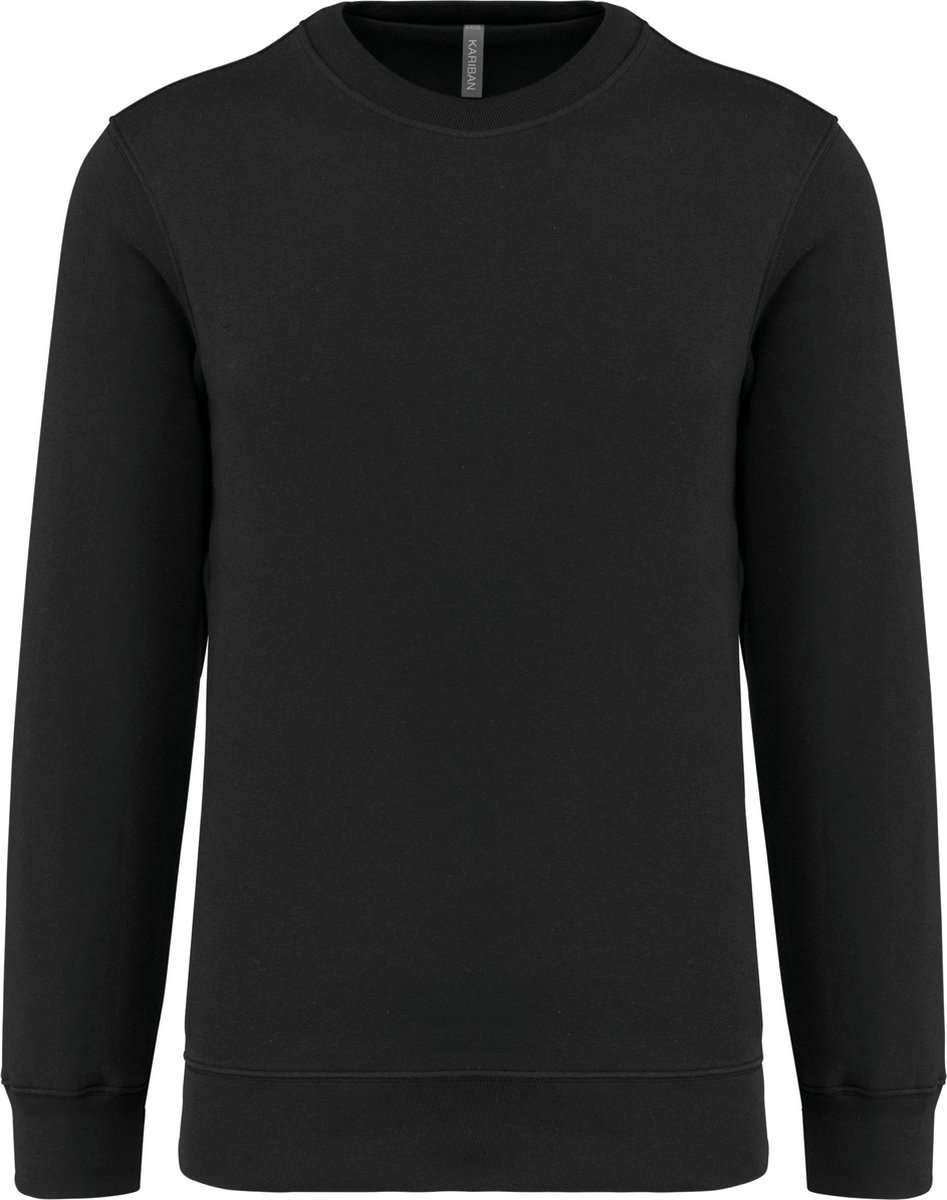 Kariban Sweater ronde hals 80/20 uniseks K4035 - Black - L