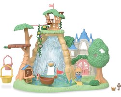 foto van Sylvanian Families 5761 Geheime bos waterval set- inclusief 1 fluweelzachte baby speelfiguur