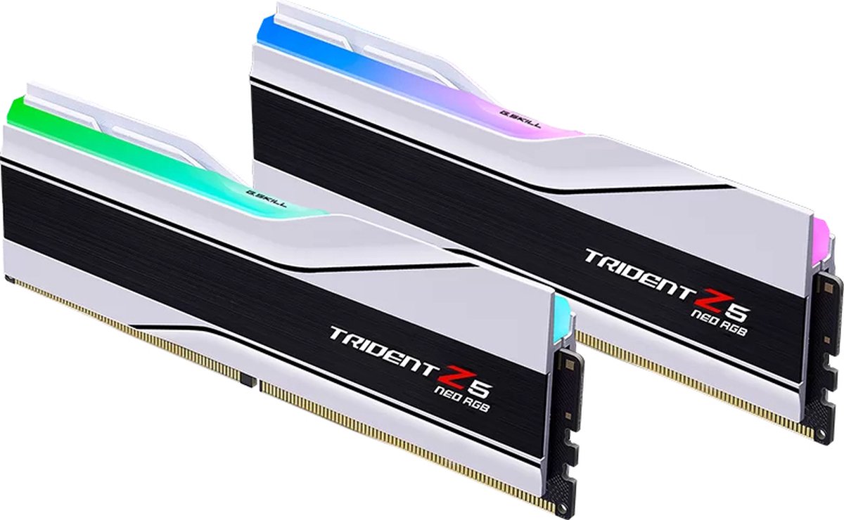 G.Skill 64 GB DDR5-6000 Kit werkgeheugen F5-6000J3036G32GX2-TZ5NRW, Trident Z5 RGB, EXPO