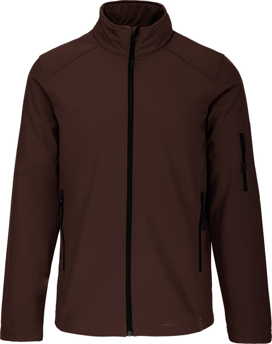 Kariban Softshell jas K401 - Chocolate - S