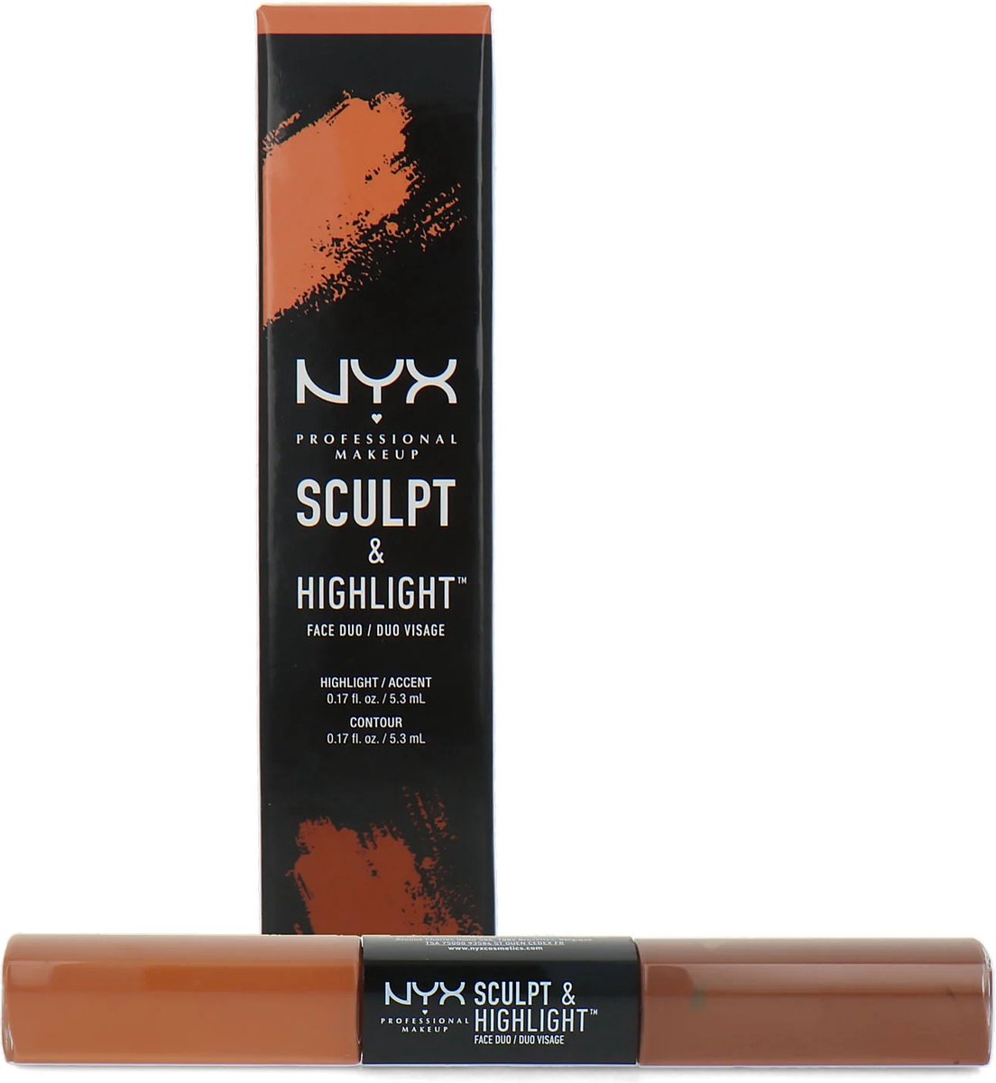 NYX Sculpt & Highlight Face Duo - SHFD05 Chestnut-Sand