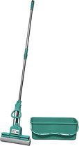 Essuie-glace Magic Mop - Système de nettoyage - Figuretta PVA Magic Mop - Manche télescopique de 150 cm - Comprend un seau GRATUIT