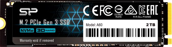 Silicon Power SSD Ace A60 1TB PCIe NVMe - Veloce E Affidabile