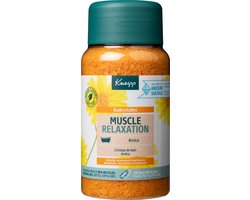 foto van Kneipp Muscle Relaxation - Badkristallen - Badzout - Met Arnica - Spieren en Gewrichten - Vegan - 1 st - 600 gram
