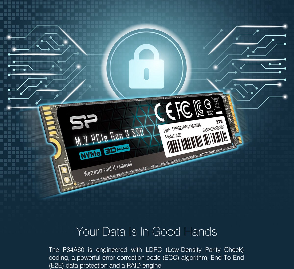 に*ず様 SP A60 2TB NVMe SSD M.2 PCIe Gen 3 【公式通販】