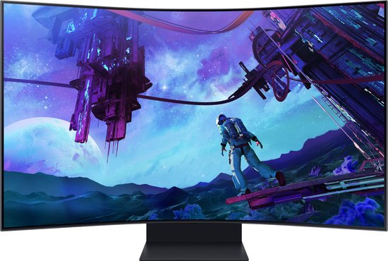 138cm/55 (3840x2160) Samsung Odyssey Ark S55CG970NU G97NC Serie Curved 16:9 QLED 4K 165Hz QuantumHD