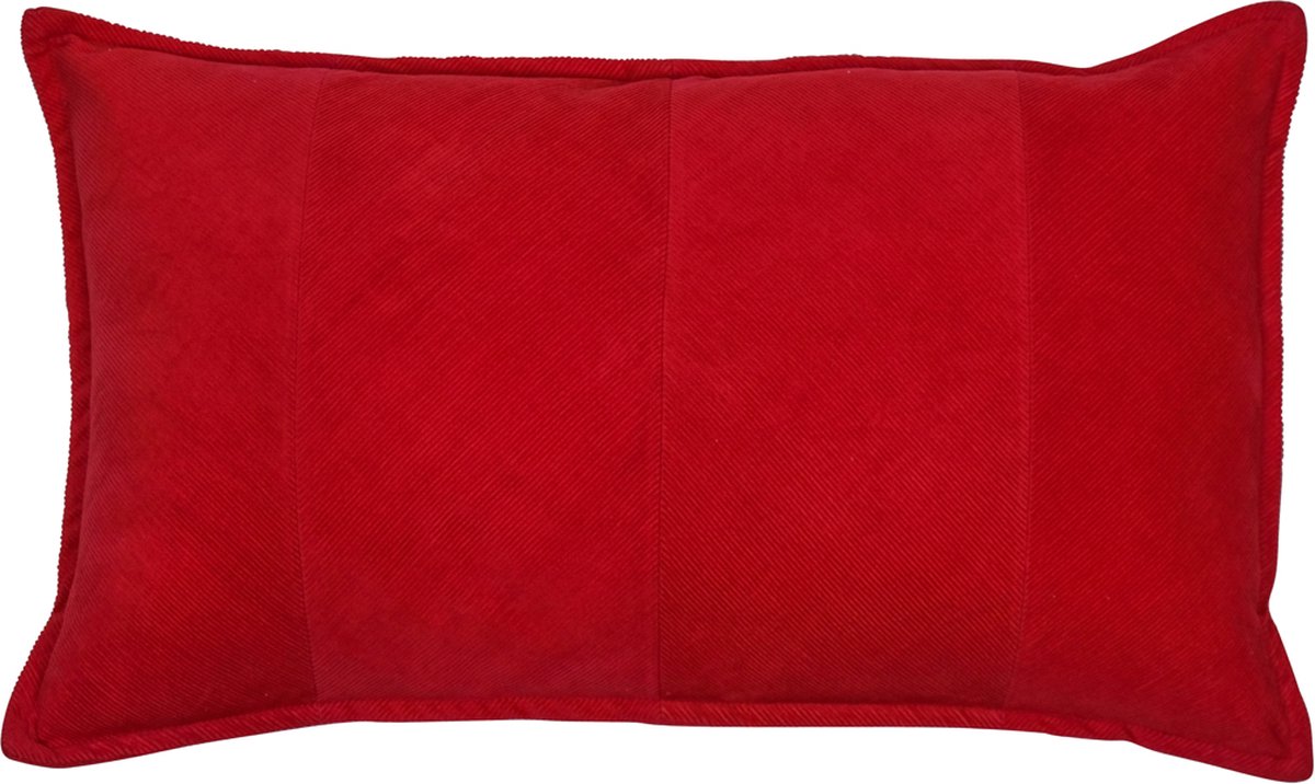 Bobbi kussen rood 30x50cm