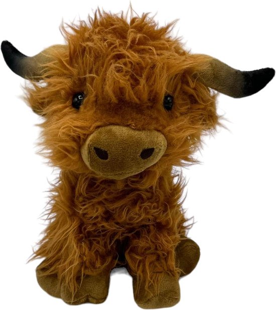 Foto: Schotse hooglander knuffel 25 cm pluche