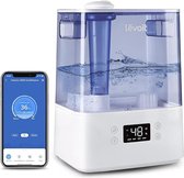 Bol.com Luchtbevochtiger 6 liter voor grote ruimtes slaapkamer tot 47 m² 60 uur looptijd top-fill luchtbevochtiger 26 dB stille ... aanbieding