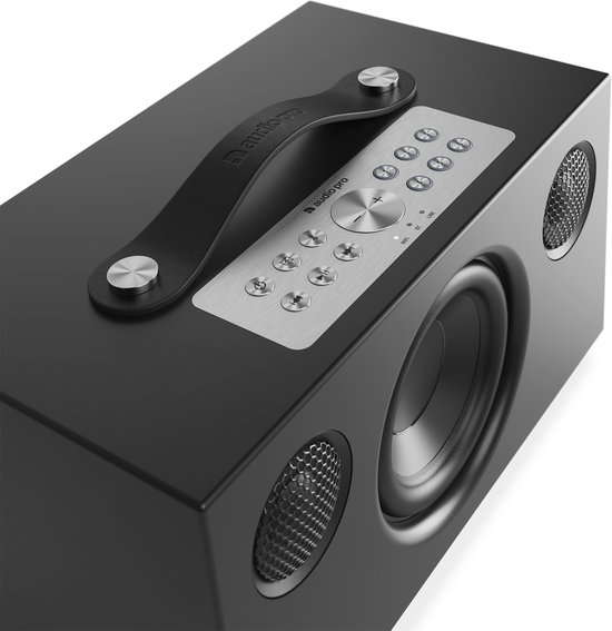 Audio Pro C5 MkII Smart Multiroom Actieve Luidspreker - 50W Vermogen - 4” Woofer & Textieldome Tweeters - Bluetooth, AirPlay 2 & Google Cast - Zwart van Audio Pro — afbeelding 3