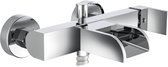 Robinet de bain Schütte Idrovia - Mitigeur - Bec cascade - Entraxe 150 mm - Chrome