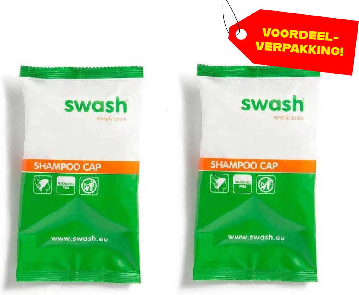 Goedkoopste 2x Swash Shampoo Cap Parfumvrij - Voordeelverpakking!