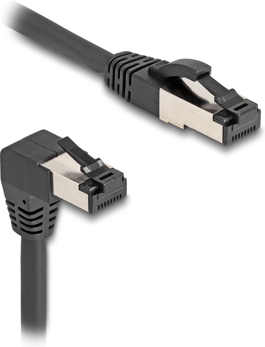 DeLOCK 80448 netwerkkabel Zwart 5 m Cat8.1 S/FTP (S-STP)