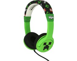Minecraft - kinderkoptelefoon met volumebegrenzing - verstelbaar - comfortabel