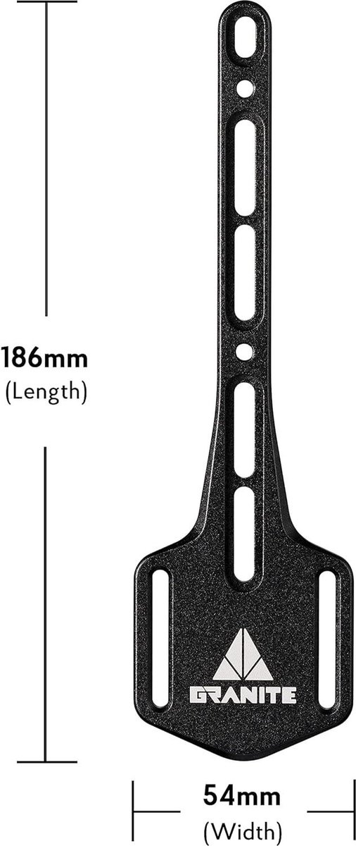 Portaledge XE Fiets Fles Cage Mount Strap voor Gereedschap en Binnenbuizen - Zwart Bicycle Bottle Cage van Portal — afbeelding 5