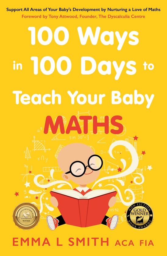 100 Ways in 100 Days to Teach Your Baby Maths - cover