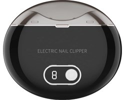 Professionele Elektrische Nagelknipper - Automatische Nagelknipper - Zwart - Nagelverzorging - Waterbestendig - Manicureset - LED Licht - 3 Snelheidstanden -Baby