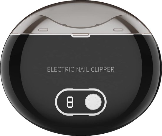 Professionele Elektrische Nagelknipper - Automatische Nagelknipper - Zwart - Nagelverzorging - Waterbestendig - Manicureset - LED Licht - 3 Snelheidstanden -Baby