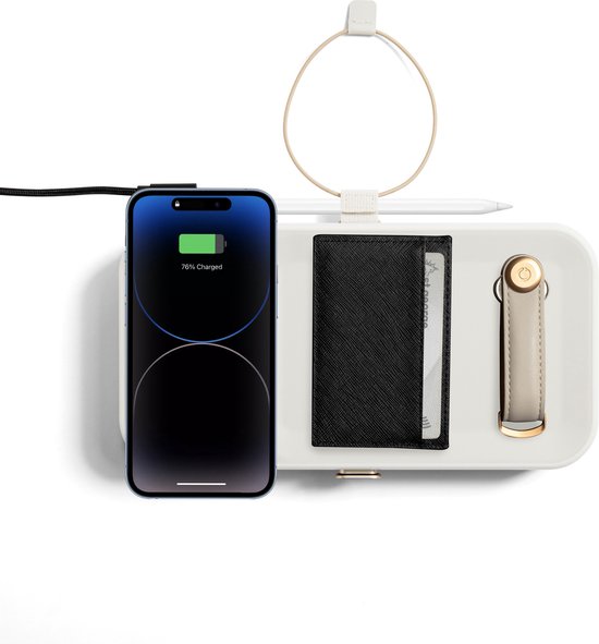 Organiseur de bureau portable Orbitkey avec chargeur sans fil