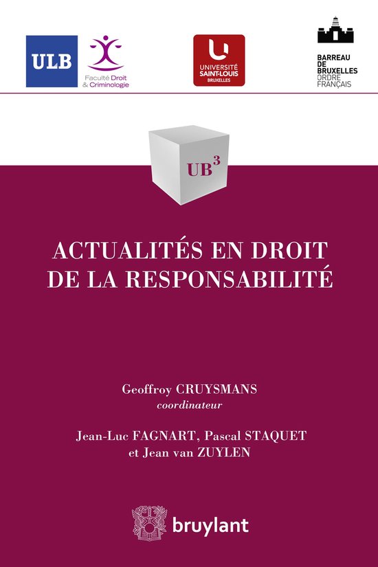 UB3 - Actualités en droit de la responsabilité - cover