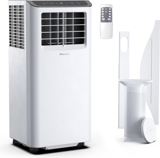 Pro Breeze Mobiele Airco - 9000 BTU - 4-in-1 Luchtkoeling, - Pro - €217,72