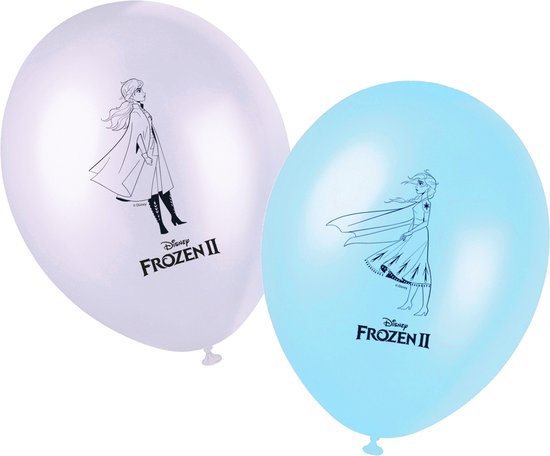 Wefiesta - FROZEN 2 - Ballonnen (8 stuks)