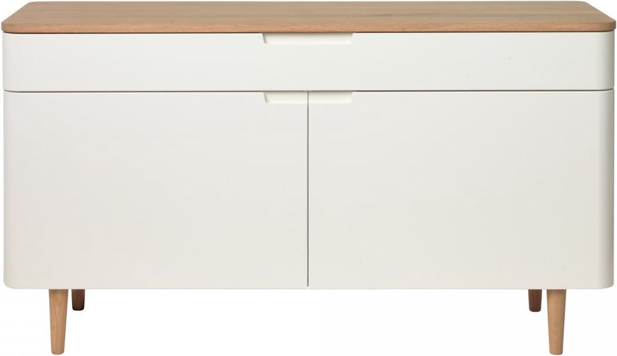 Nordic Home - Rune dressoir - 140 cm - eikenhout -naturel/wit