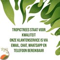 Informatie over Tropic Trees: klantenservice via e-mail, chat, WhatsApp en telefoon.