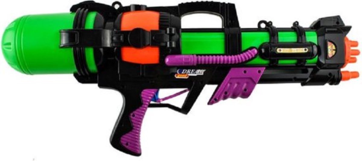 WVspecials supersoaker waterpistool 60 cm 1.25L - Buitenspeelgoed - Supersoaker Watergun Super Soaker - Watergun Fighter - Aquagun - Waterpistool Space met Pomp - Waterpistool - Super Soaker - Water Pistool - Waterpistool Jongens - Watergeweer — afbeelding 5