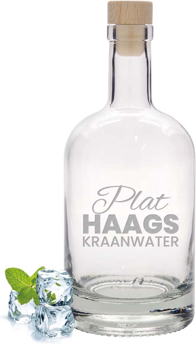 iTRE - Waterkaraf 'PLAT HAAGS' - 50cl