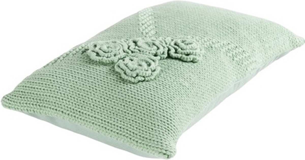 Linen & More Rose Groen Ca | 30 X 50 | Sierkussen Voor Woonkamer Of Slaapkamer