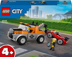 foto van LEGO City Sleepwagen en sportautoreparatie 60435