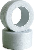 Zoomband Instrijkbaar – Vlieseline – 10 meter (2x5m) – 2,2 cm breed – Wit – Voor Kleding & Gordijnen - 3BMT®