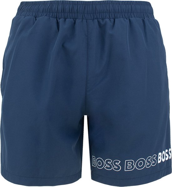 Foto: Hugo boss boss zwemshort dolphin logo blauw s