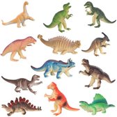 Kruzzel Dinosaurus Speelfiguren Set van 12 - Ontdek de Prehistorie