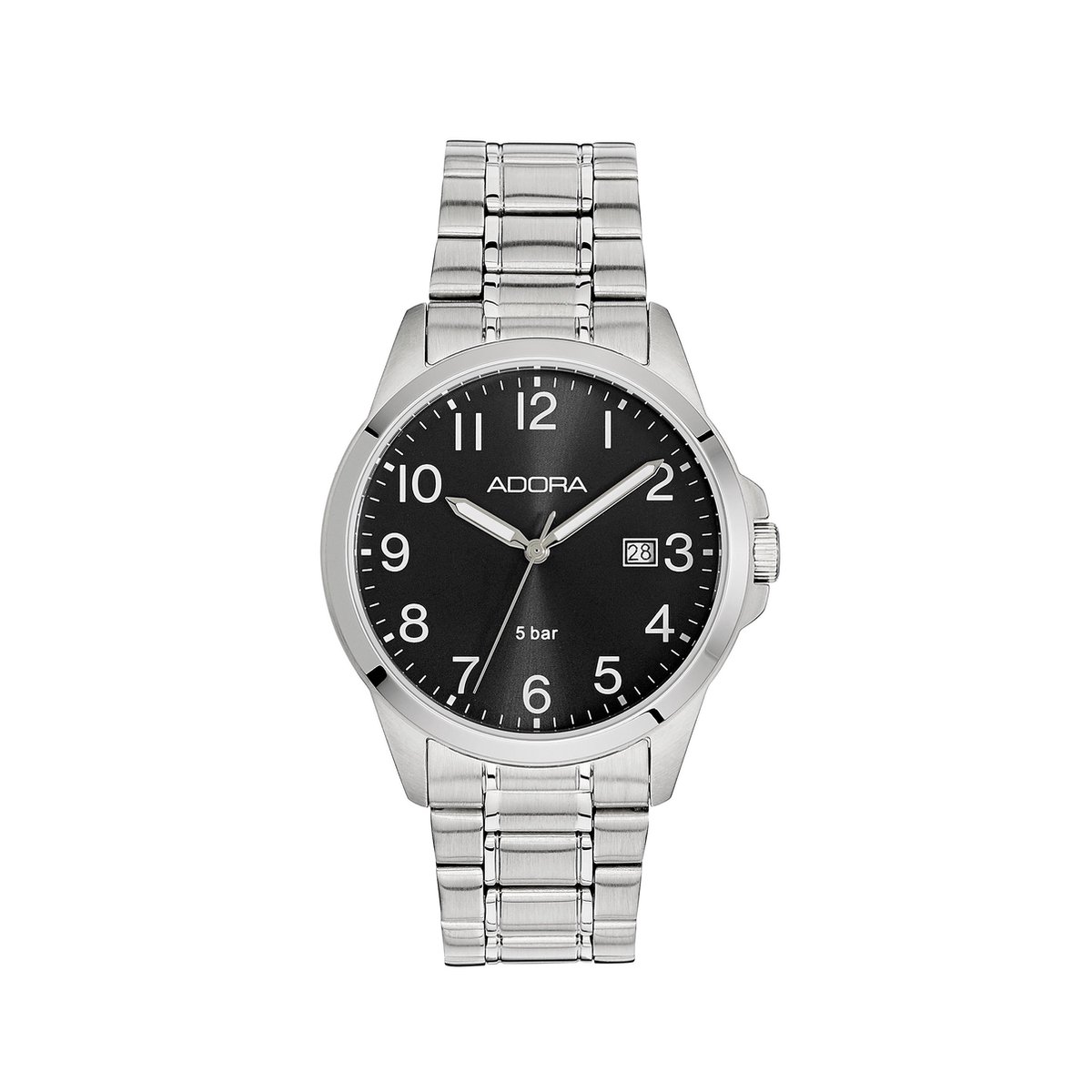 Mooie Adora mannen horloge - All Stainless Steel - 50 meter Waterproof -AB6652