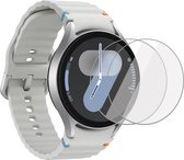 2x Geschikt voor Samsung Galaxy Watch 7 40mm - Screenprotector - Beschermglas Folie