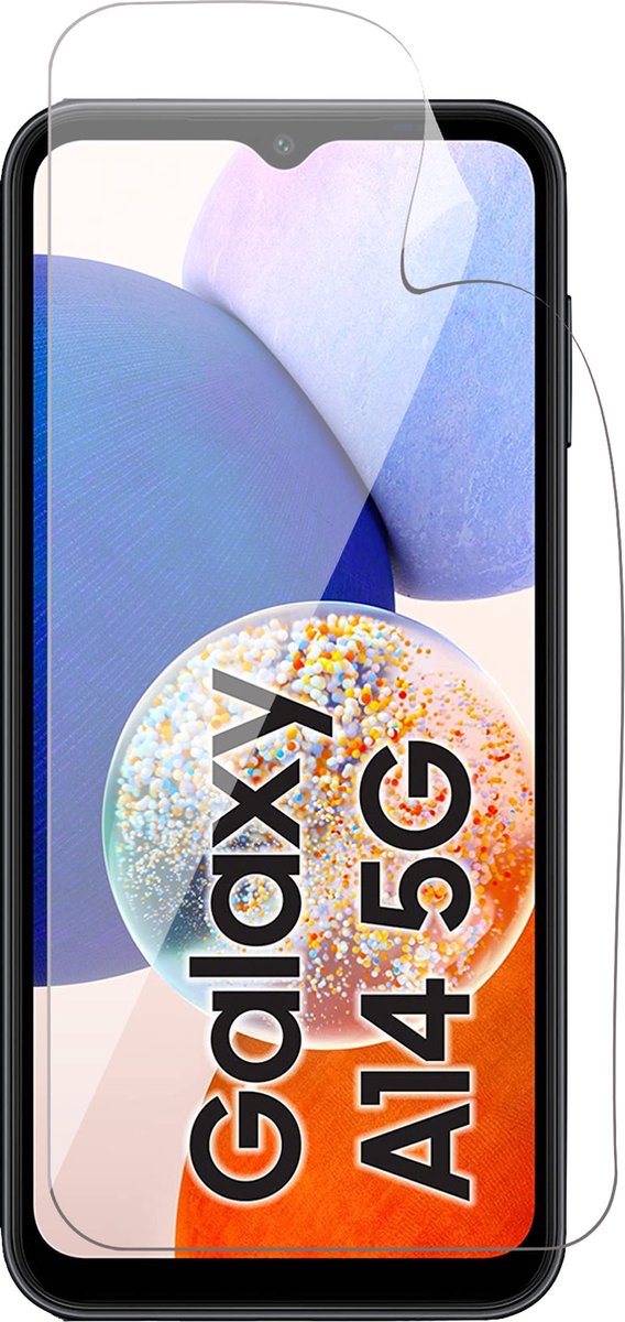 Screenprotector geschikt voor Samsung Galaxy A14 4G / 5G - 1x FlexGuard Screen Protector
