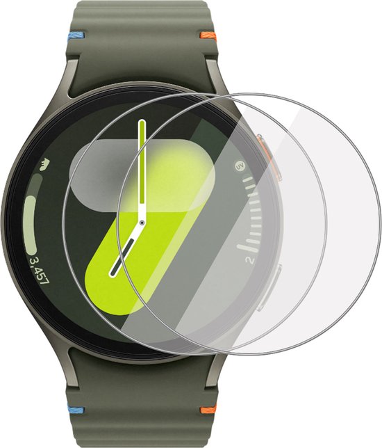 2x Screenprotector geschikt voor Samsung Galaxy Watch 7 44mm - Folie Screen Protector