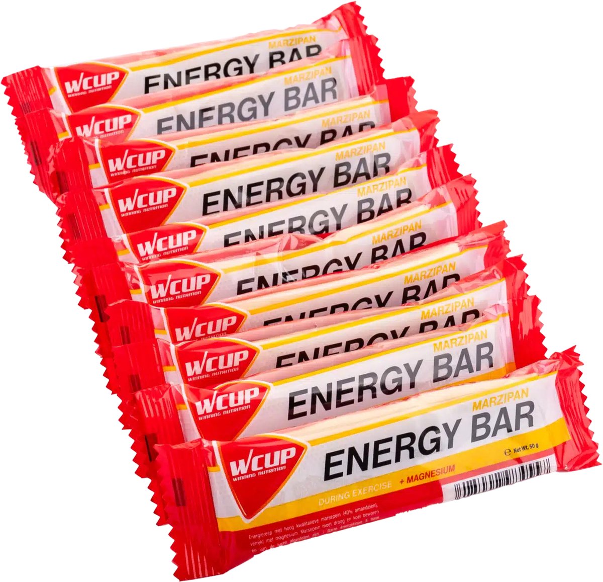 Goedkoopste Wcup Energy Bar Marzipan (10 x 35g