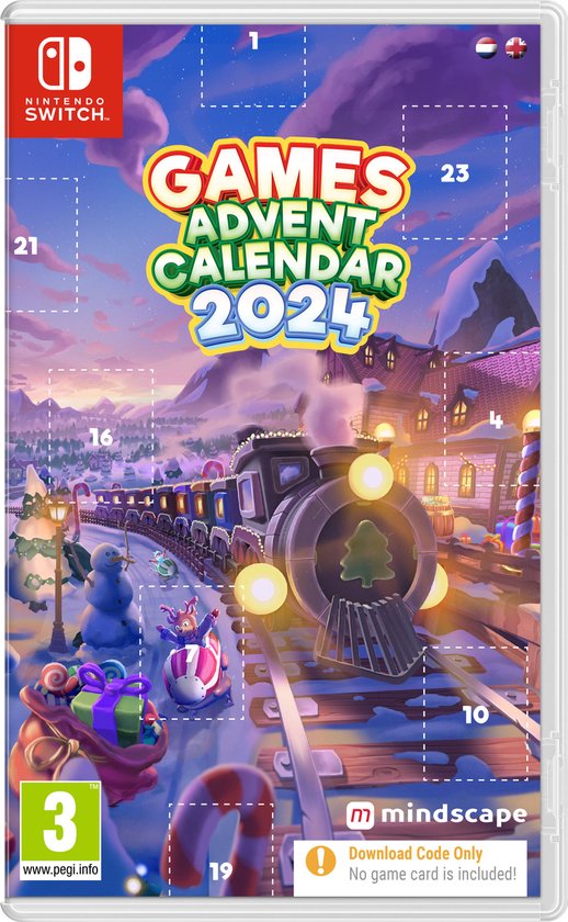 Games Adventskalender – Switch (Code in a Box)
