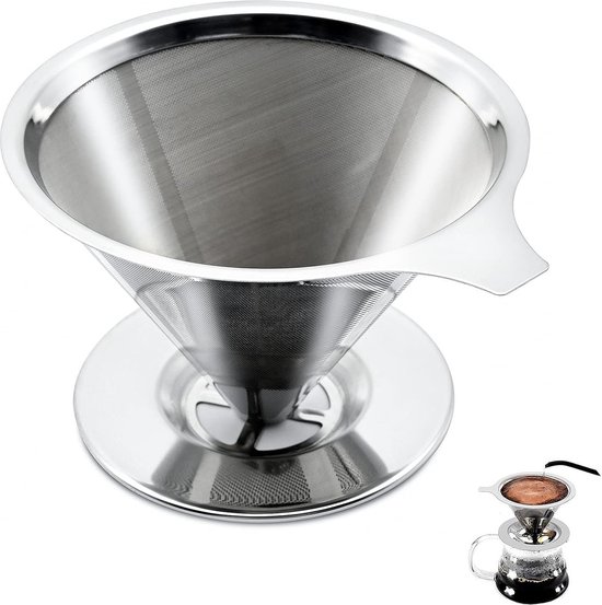 Filtre à Café Et Thé En Céramique Réutilisable – Passette Infusion Maison Et Bureau | Pour Café Filtre, Thé, Style Goutte à Goutte