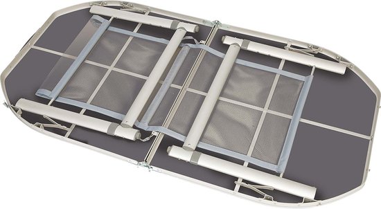 Bo-Camp - Tafel - Ovaal - Koffermodel - 150x80 cm van Bo-Camp — afbeelding 2