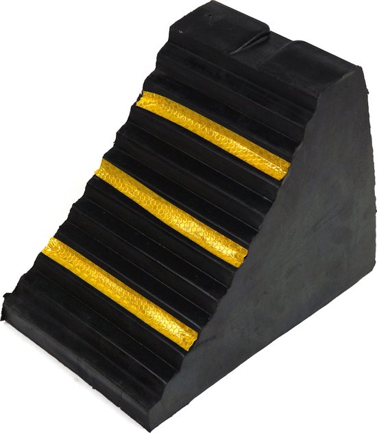 Rubberen wielkeg voor vrachtwagen/bus Geel & Zwart 250 mm x 25 cm x 180 mm van ProPlus — afbeelding 2