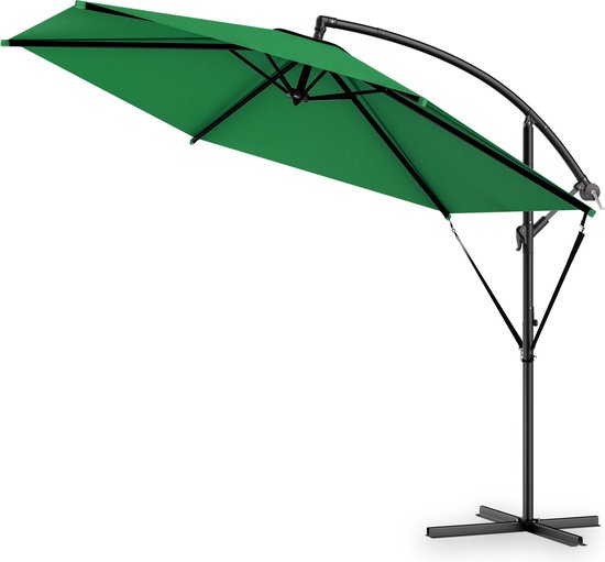 Dubbele Parasol Antraciet met UV-bescherming 80 Dubbele Parasol Antraciet met UV-bescherming 80