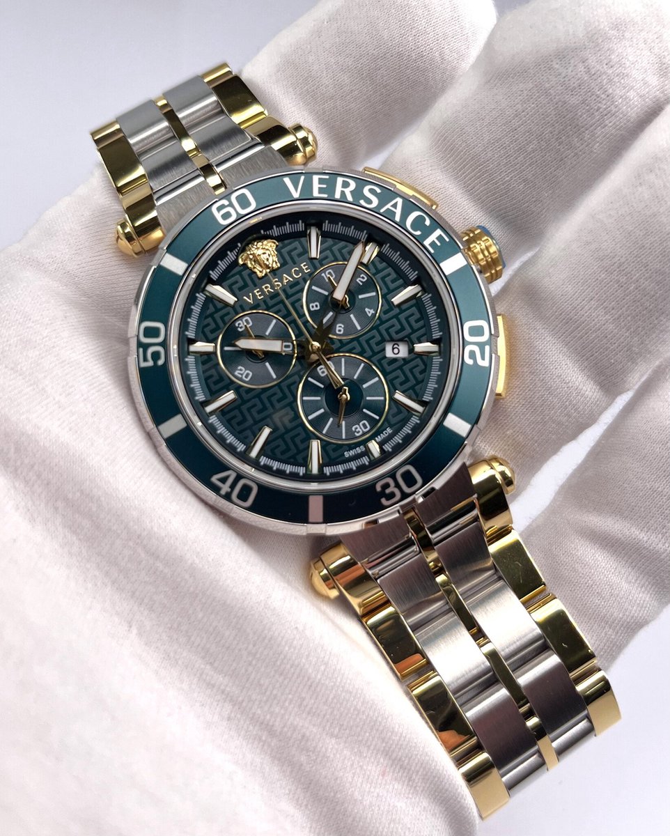Versace - VE3L00422 - Horloge - Heren - Quartz - GRECA CHRONO