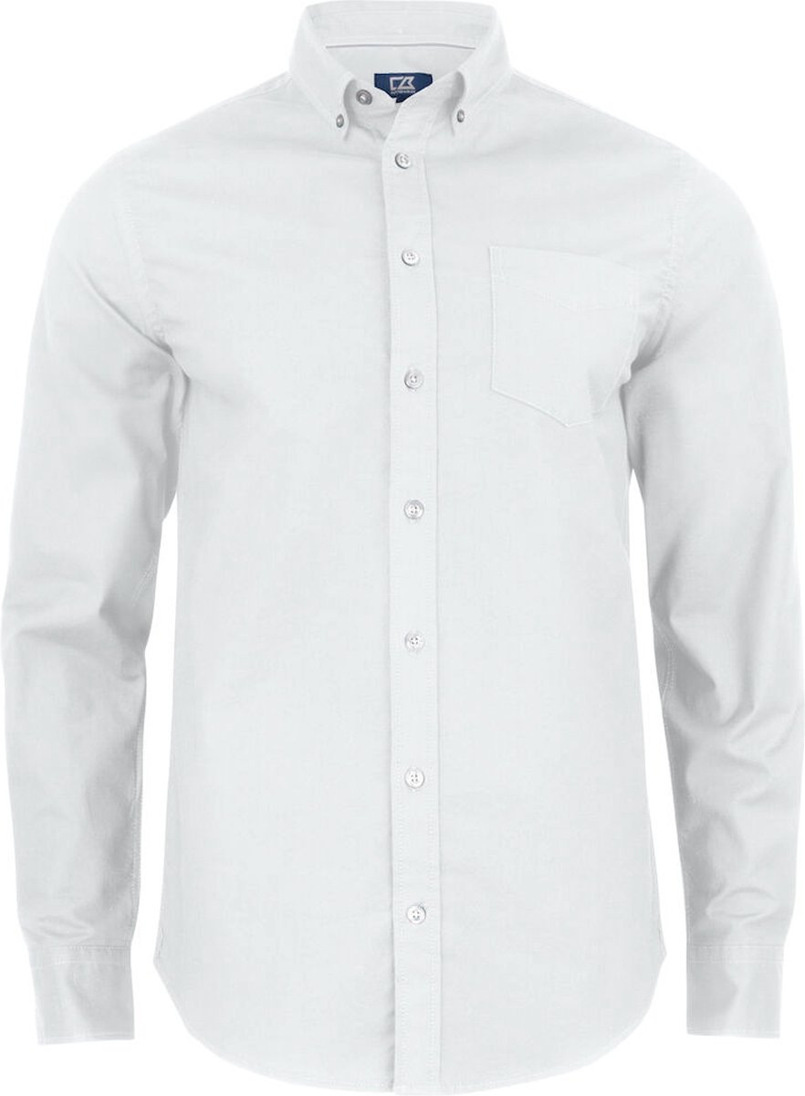Cutter & Buck Hansville Shirt Heren 352406 - Wit - XL