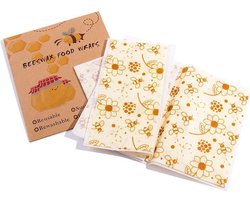 *** Heble® - Verpak je eten duurzaam met Heble® Bijenwas Wraps - De perfecte Bijenwas doek voor Zero Waste genieten! ***