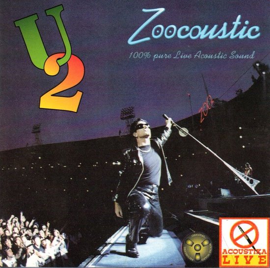 U2 - Zoocoustic - Live - Cd album